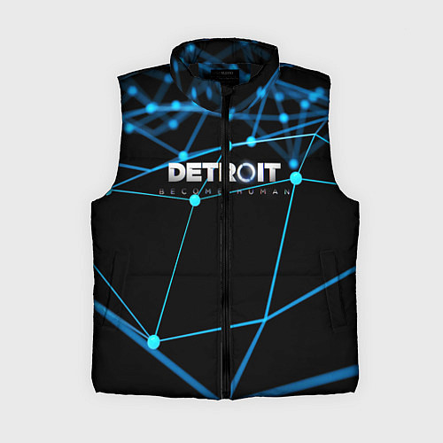Женский жилет Detroit:Become Human / 3D-Черный – фото 1