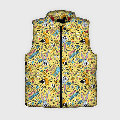 Женский жилет Looney Tunes / 3D-Красный – фото 1