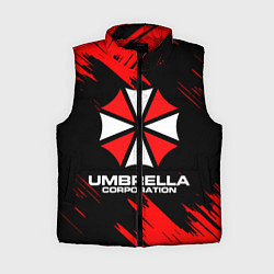 Женский жилет Umbrella Corporation, цвет: 3D-красный