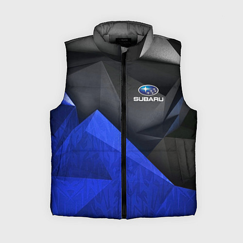 Женский жилет SUBARU / 3D-Светло-серый – фото 1
