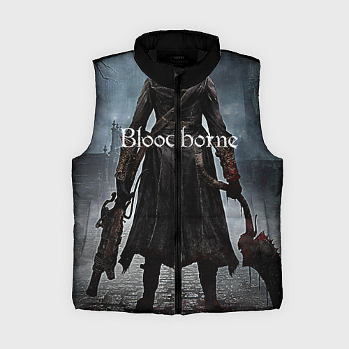 Женский жилет Bloodborne / 3D-Черный – фото 1