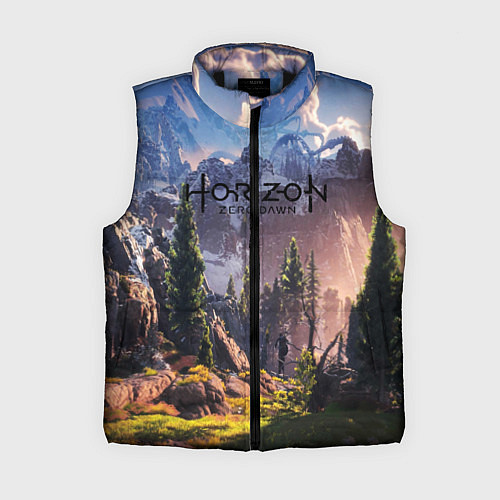 Женский жилет Horizon Zero Dawn / 3D-Черный – фото 1