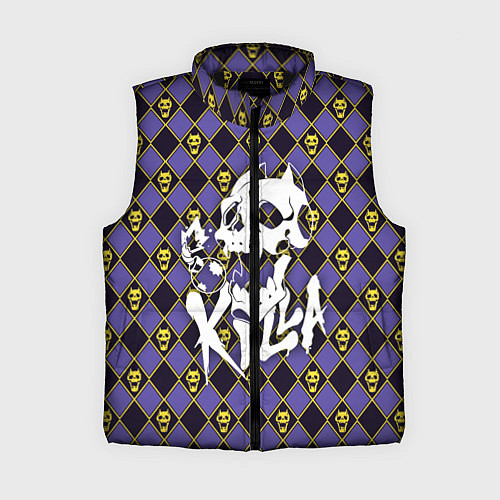 Женский жилет KILLER QUEEN / 3D-Черный – фото 1