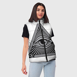 Женский жилет Масон, цвет: 3D-красный — фото 2