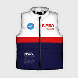 Женский жилет NASA, цвет: 3D-черный
