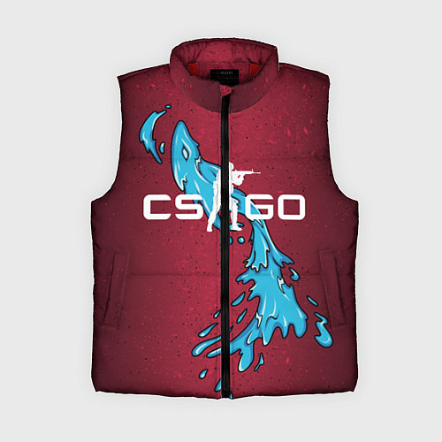 Женский жилет Дух воды / 3D-Красный – фото 1