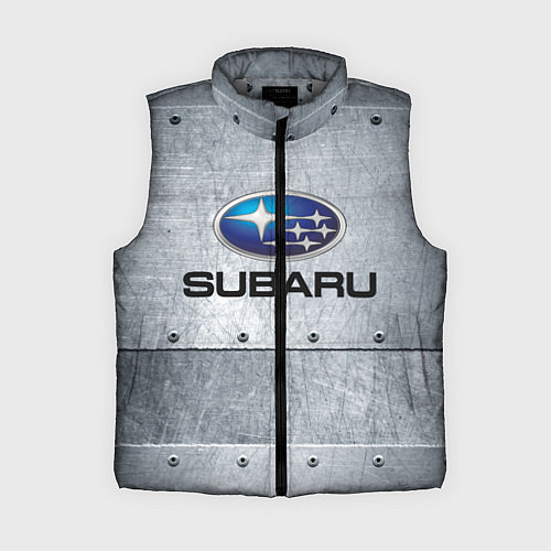 Женский жилет SUBARU / 3D-Светло-серый – фото 1