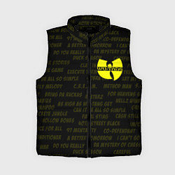 Женский жилет WU-TANG CLAN, цвет: 3D-черный