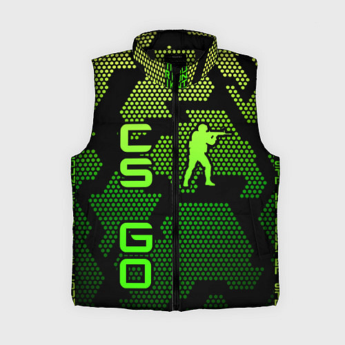Женский жилет CS GO Oko / 3D-Черный – фото 1