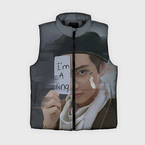 Женский жилет BTS / 3D-Черный – фото 1