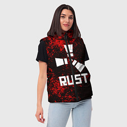 Женский жилет RUST, цвет: 3D-красный — фото 2