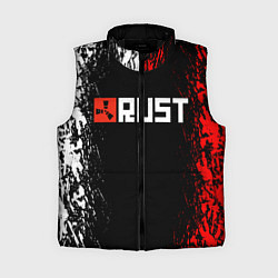 Женский жилет RUST, цвет: 3D-черный