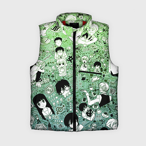 Женский жилет Anime / 3D-Красный – фото 1