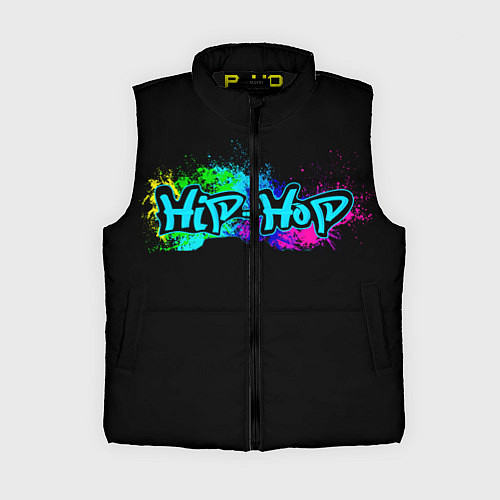 Женский жилет Hip-Hop / 3D-Черный – фото 1