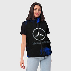 Женский жилет Mercedes, цвет: 3D-черный — фото 2