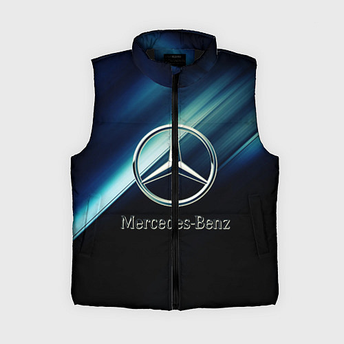 Женский жилет Mercedes / 3D-Черный – фото 1