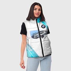 Женский жилет BMW, цвет: 3D-черный — фото 2