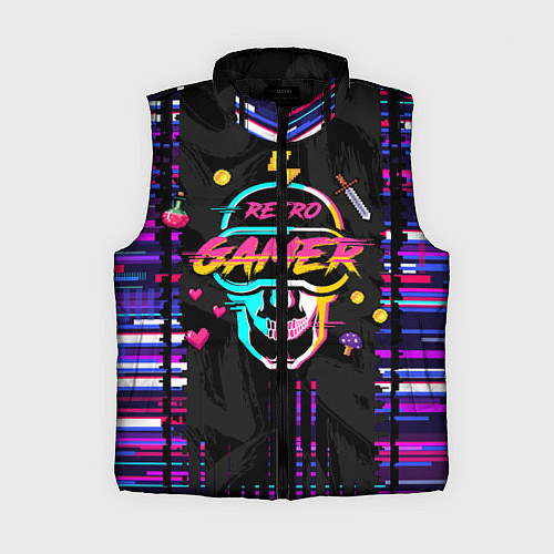 Женский жилет RETROGAMER3D47 / 3D-Черный – фото 1