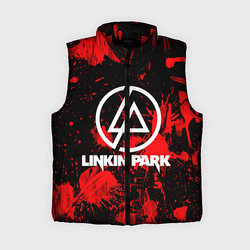 Женский жилет Linkin Park / 3D-Красный – фото 1