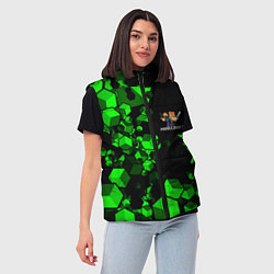 Женский жилет MINECRAFT, цвет: 3D-красный — фото 2