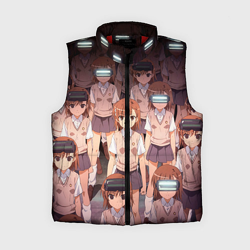 Женский жилет Railgun / 3D-Красный – фото 1