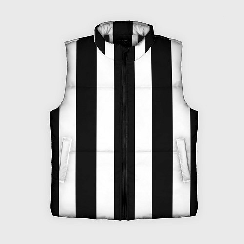 Женский жилет Полоска / 3D-Черный – фото 1
