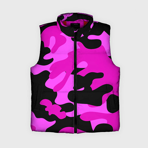 Женский жилет Цветной камуфляж / 3D-Красный – фото 1