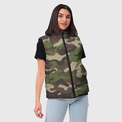 Женский жилет МИЛИТАРИ, цвет: 3D-светло-серый — фото 2