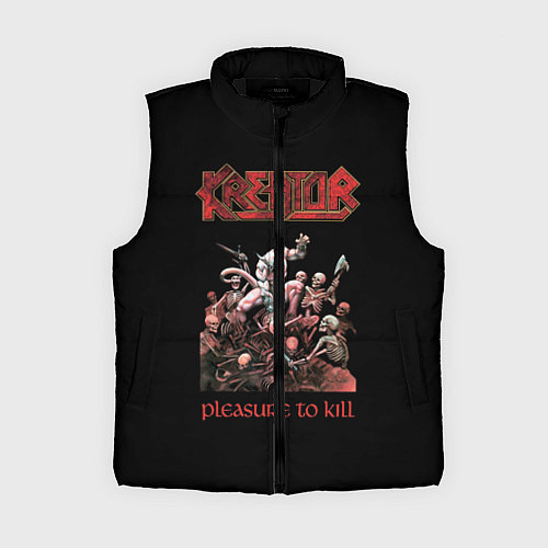 Женский жилет Kreator / 3D-Черный – фото 1