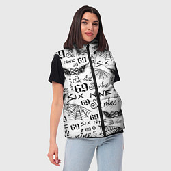 Женский жилет 6IX9INE ТАТУИРОВКИ, цвет: 3D-красный — фото 2