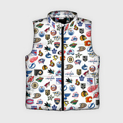 Женский жилет NHL PATTERN Z, цвет: 3D-черный