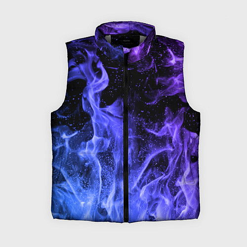 Женский жилет ОГОНЬ / 3D-Светло-серый – фото 1