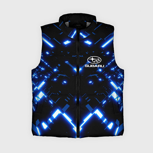 Женский жилет SUBARU / 3D-Светло-серый – фото 1