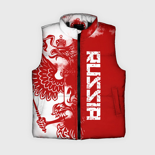 Женский жилет Russia / 3D-Черный – фото 1