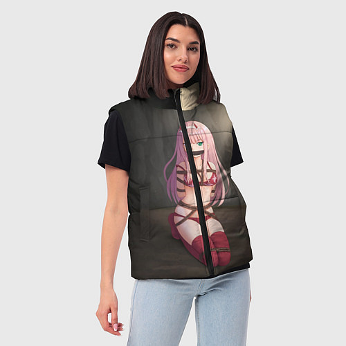 Женский жилет Милый во Франксе / 3D-Красный – фото 3