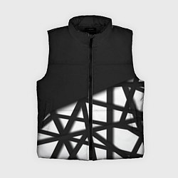 Женский жилет BLACK GEOMETRY, цвет: 3D-черный