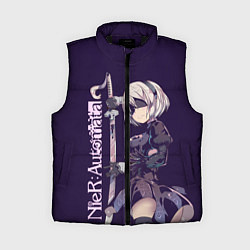 Женский жилет Nier Automata, цвет: 3D-черный