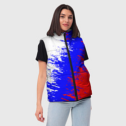 Женский жилет Россия, цвет: 3D-черный — фото 2