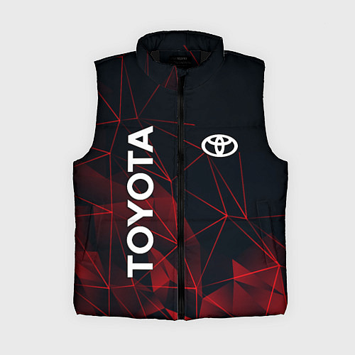 Женский жилет TOYOTA / 3D-Черный – фото 1