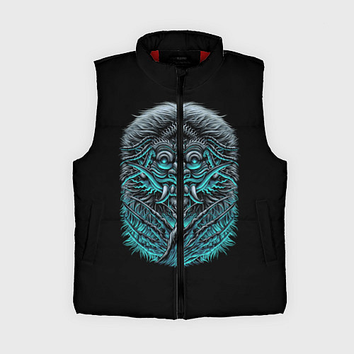 Женский жилет Баба-Яга Ведьма / 3D-Красный – фото 1