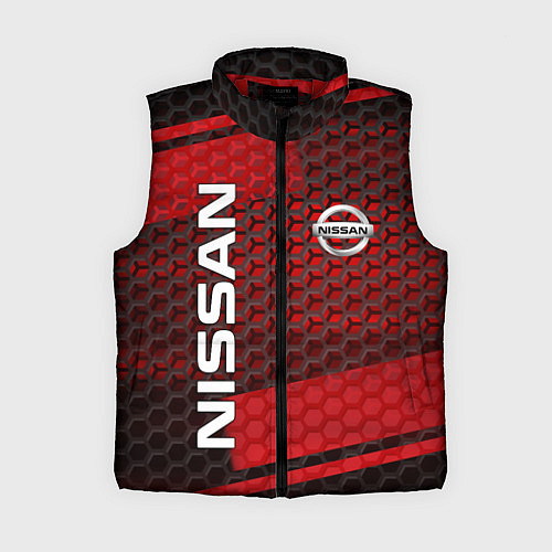 Женский жилет NISSAN / 3D-Красный – фото 1