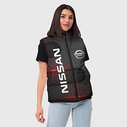 Женский жилет NISSAN, цвет: 3D-красный — фото 2