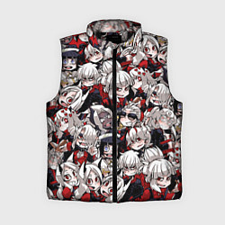 Женский жилет Helltaker, цвет: 3D-черный