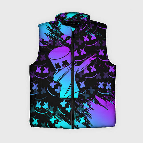Женский жилет FORTNITE x MARSHMELLO / 3D-Черный – фото 1