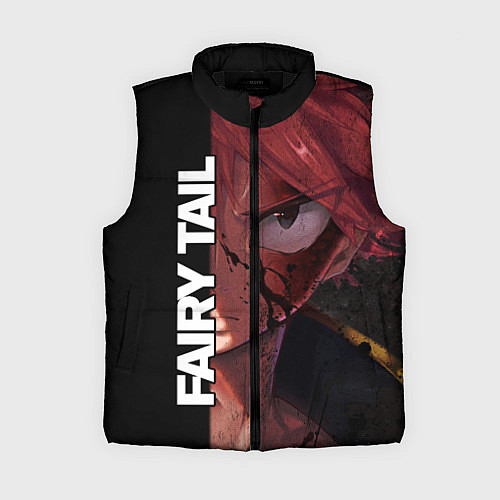 Женский жилет FAIRY TAIL ХВОСТ ФЕИ / 3D-Черный – фото 1