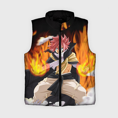 Женский жилет FAIRY TAIL ХВОСТ ФЕИ / 3D-Черный – фото 1