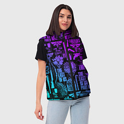 Женский жилет THE LAST OF US 2, цвет: 3D-красный — фото 2