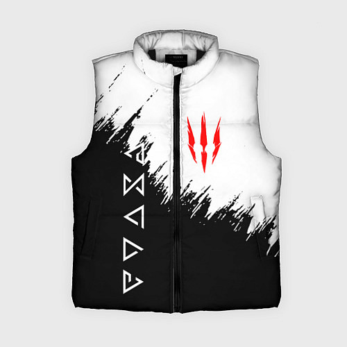 Женский жилет The Witcher / 3D-Черный – фото 1