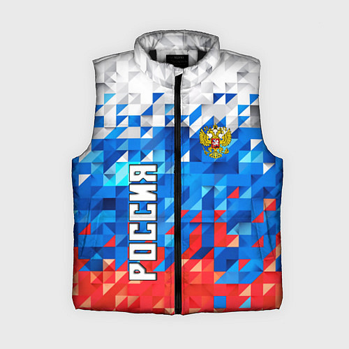 Женский жилет RUSSIA SPORT / 3D-Черный – фото 1