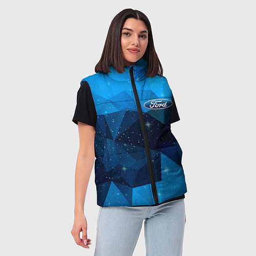 Женский жилет FORD / 3D-Красный – фото 3